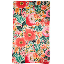 Load image into Gallery viewer, Tropical Summer Flowers Kitchen Waffle Towels - Home Decor