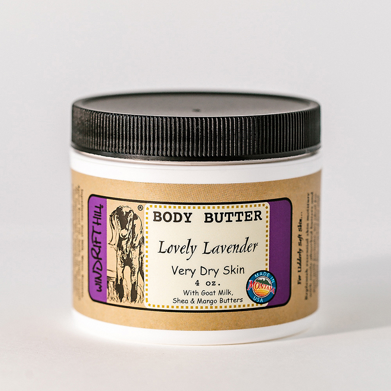 Lovely Lavender | Goat Milk Body Butter | 4oz.