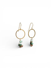 Load image into Gallery viewer, Agate Beaded Earrings – Stacked Stone Jewelry
