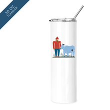 Load image into Gallery viewer, Classic Paul Bunyan + Babe Insulated Drinkware
