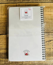 Load image into Gallery viewer, Winter Loons watercolor illustrated soft cover journal
