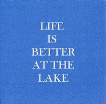 Load image into Gallery viewer, NAPKIN - Life is Better at the Lake
