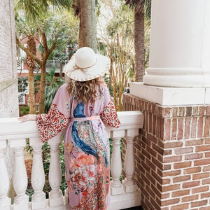 Peacock Summer Kimono
