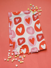 Load image into Gallery viewer, Love You | Full Pattern Flour Sack Towel, Valentine's Day
