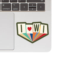 Load image into Gallery viewer, Wisconsin WI State Midwest High Quality Vinyl Sticker
