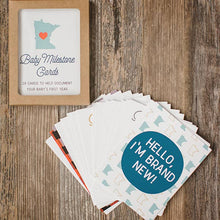 Load image into Gallery viewer, Minnesota Baby Milestone Cards
