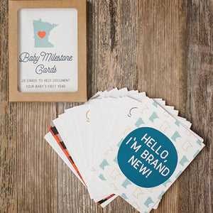 Minnesota Baby Milestone Cards
