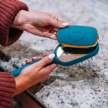 Load image into Gallery viewer, Detangler Hair Brush for Fine Hair - Teal With It
