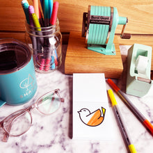 Load image into Gallery viewer, Birds Bugs and Botany Mini Coloring Book
