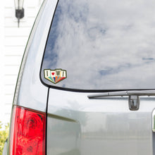 Load image into Gallery viewer, Wisconsin WI State Midwest High Quality Vinyl Sticker
