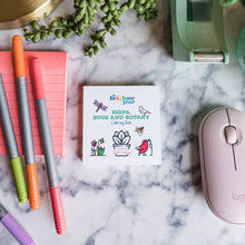 Load image into Gallery viewer, Birds Bugs and Botany Mini Coloring Book
