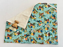 Load image into Gallery viewer, Birds on Aqua Drying Mat
