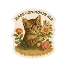 Load image into Gallery viewer, Feisty Kitty Cat Sarcastic Cute High Quality Vinyl Sticker
