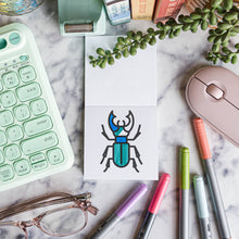Load image into Gallery viewer, Birds Bugs and Botany Mini Coloring Book
