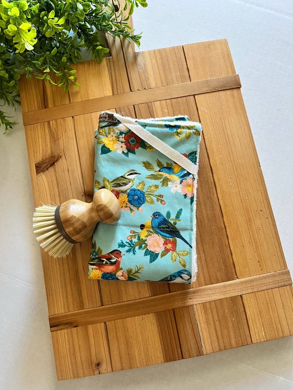 Birds on Aqua Drying Mat