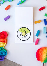 Load image into Gallery viewer, Tiny Eats Treats Easy Tear Glue Bind Coloring Book for Adult
