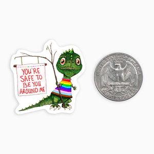 Safe - Mini Sticker