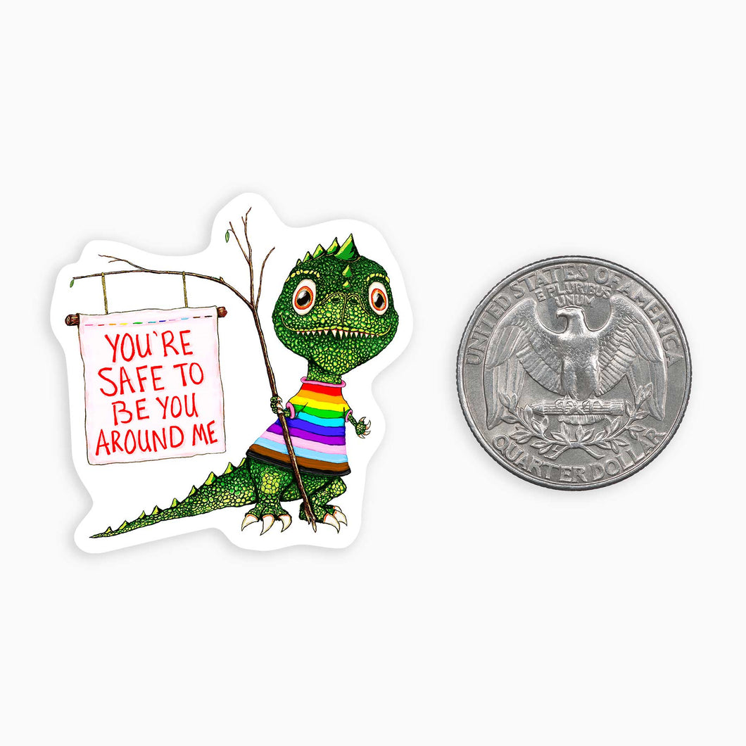 Safe - Mini Sticker