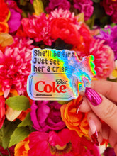 Load image into Gallery viewer, Get Her a Crisp Diet Coke Funny Soda Girly Bubbly Sticker
