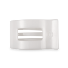 Load image into Gallery viewer, Flat Rectangle Hair Clip | Medium | Coconut White
