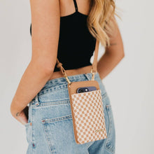 Load image into Gallery viewer, Woven Double Duty Phone Bag
