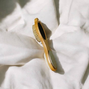 Bamboo Exfoliating Foot Pedicure Tool | Faire Market Best