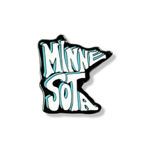 Load image into Gallery viewer, Minnesota RETRO Enamel Pin
