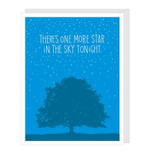 Load image into Gallery viewer, One More Star Sympathy Card
