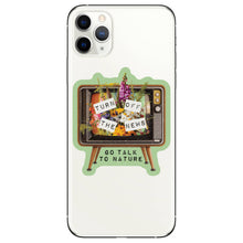 Load image into Gallery viewer, Go Talk to Nature Media High Quality Vinyl Sticker
