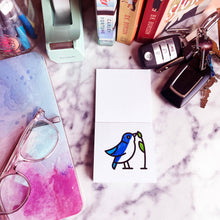 Load image into Gallery viewer, Birds Bugs and Botany Mini Coloring Book
