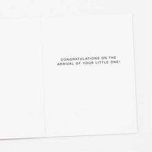 Load image into Gallery viewer, Stuffed Baby Animals New Baby Greeting Card
