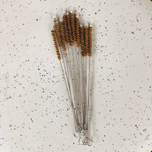 Load image into Gallery viewer, 1x Coconut Fiber Plastic Free Straw Cleaner
