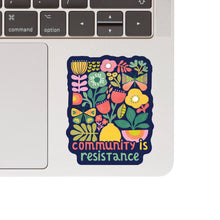 Load image into Gallery viewer, Community Strength Hope Together High Quality Vinyl Sticker
