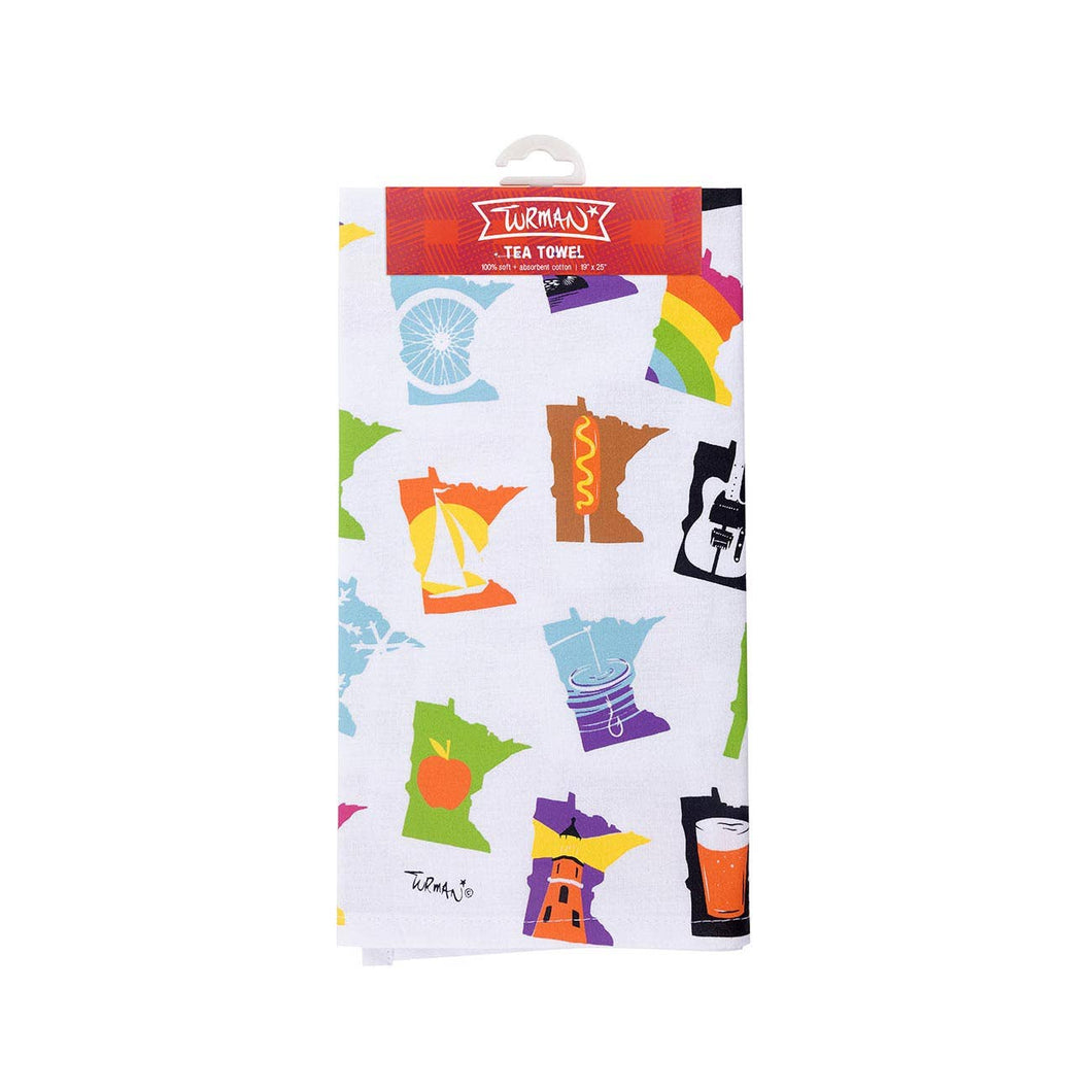 MN Months Tea Towel