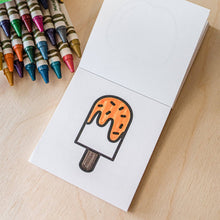 Load image into Gallery viewer, Tiny Eats Treats Easy Tear Glue Bind Coloring Book for Adult
