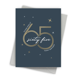 Flying High at 65 – Age and Milestone Birthday Card