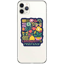 Load image into Gallery viewer, Community Strength Hope Together High Quality Vinyl Sticker
