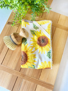 Large Sunflowers Drying Mat
