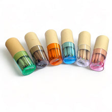 Load image into Gallery viewer, Mini Travel Compact Colored Pencils with Built In Sharpener: Blue
