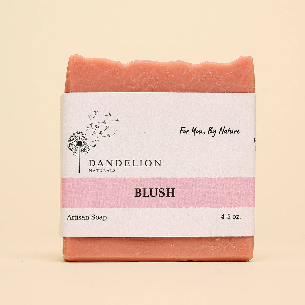 Patchouli + Lavender + Geranium Bar Soap | Blush