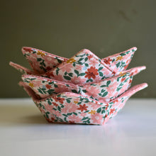 Load image into Gallery viewer, Mauve Floral Bowl Cozy | Boho Inspired Print
