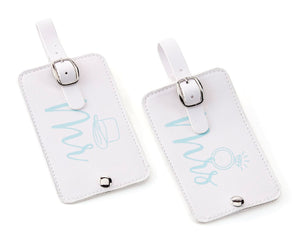 Mr. & Mrs. Luggage Tag Set