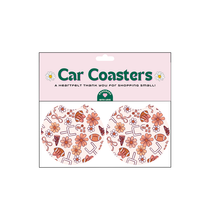 Load image into Gallery viewer, Football Fall Car Coasters
