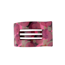 Load image into Gallery viewer, Garden Glam Medium Flat Rectangle Hair Clip
