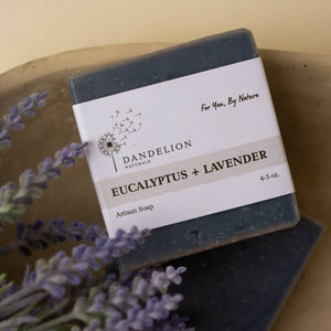 Eucalyptus Lavender Bar Soap | Essential Oil Only Soap Bar