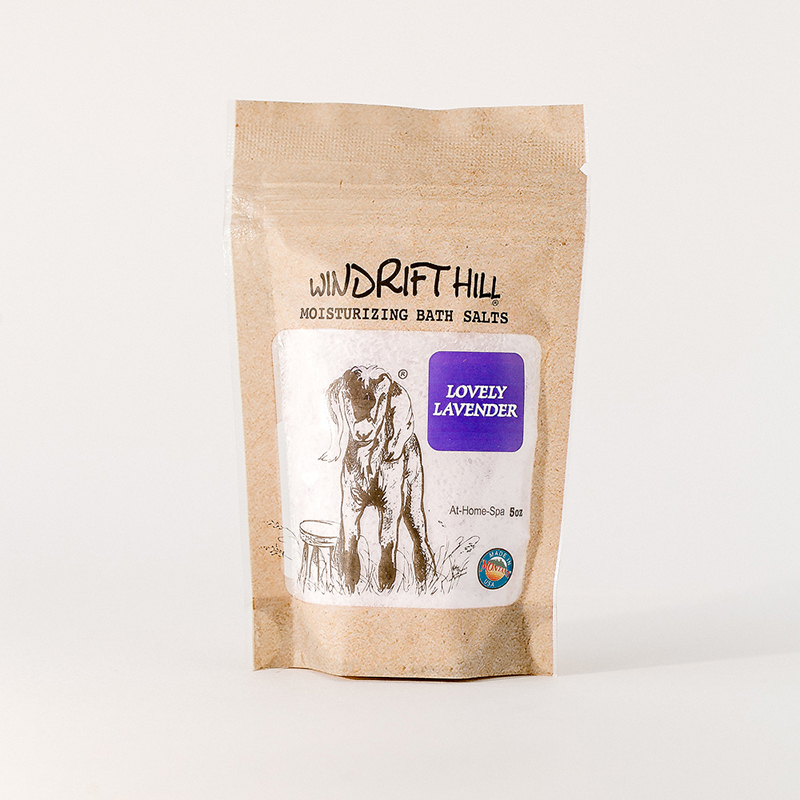 Lovely Lavender Moisturizing Bath Salt Packet
