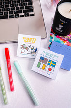 Load image into Gallery viewer, Flags of the World Color by Number Kid&#39;s Mini Coloring Book
