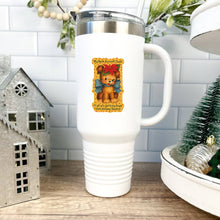 Load image into Gallery viewer, Holiday Christmas Dog Funny High Quality Vinyl Sticker 
