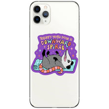 Load image into Gallery viewer, Yoga Funny Mental Health Opossum High Quality Vinyl Sticker
