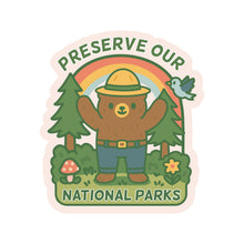 Load image into Gallery viewer, Climate Change Park Kawaii Nature High Quality Vinyl Sticker
